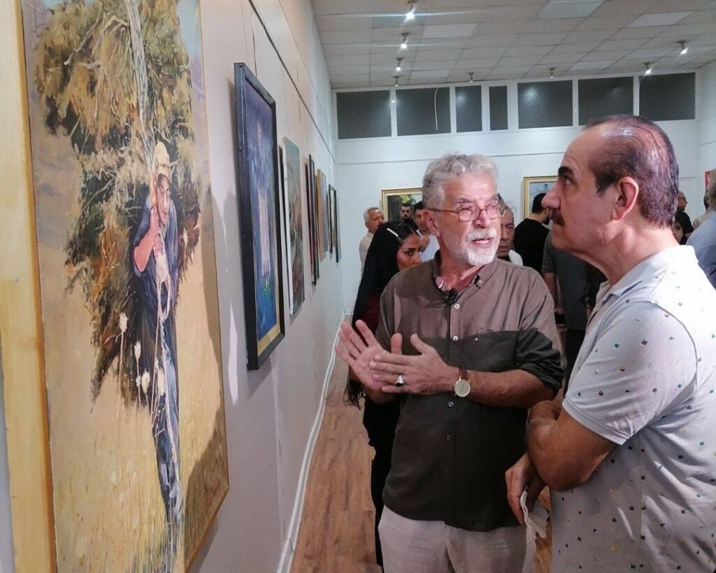 پێشانگایەکی هونەری لە مۆزەخانەی سلێمانی کرایەوە