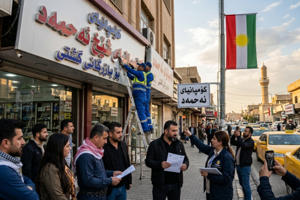 وەزارەتی بازرگانی پێشناوە ئایینییەکان لە تابلۆ بازرگانییەکان قەدەغە دەکات و سزای دارایی دەسەپێنێت