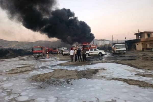  41 کەس بە ئاگرەکەی شەوی ڕابردووی سلێمانی برینداربوون و سووتاویان هەیە